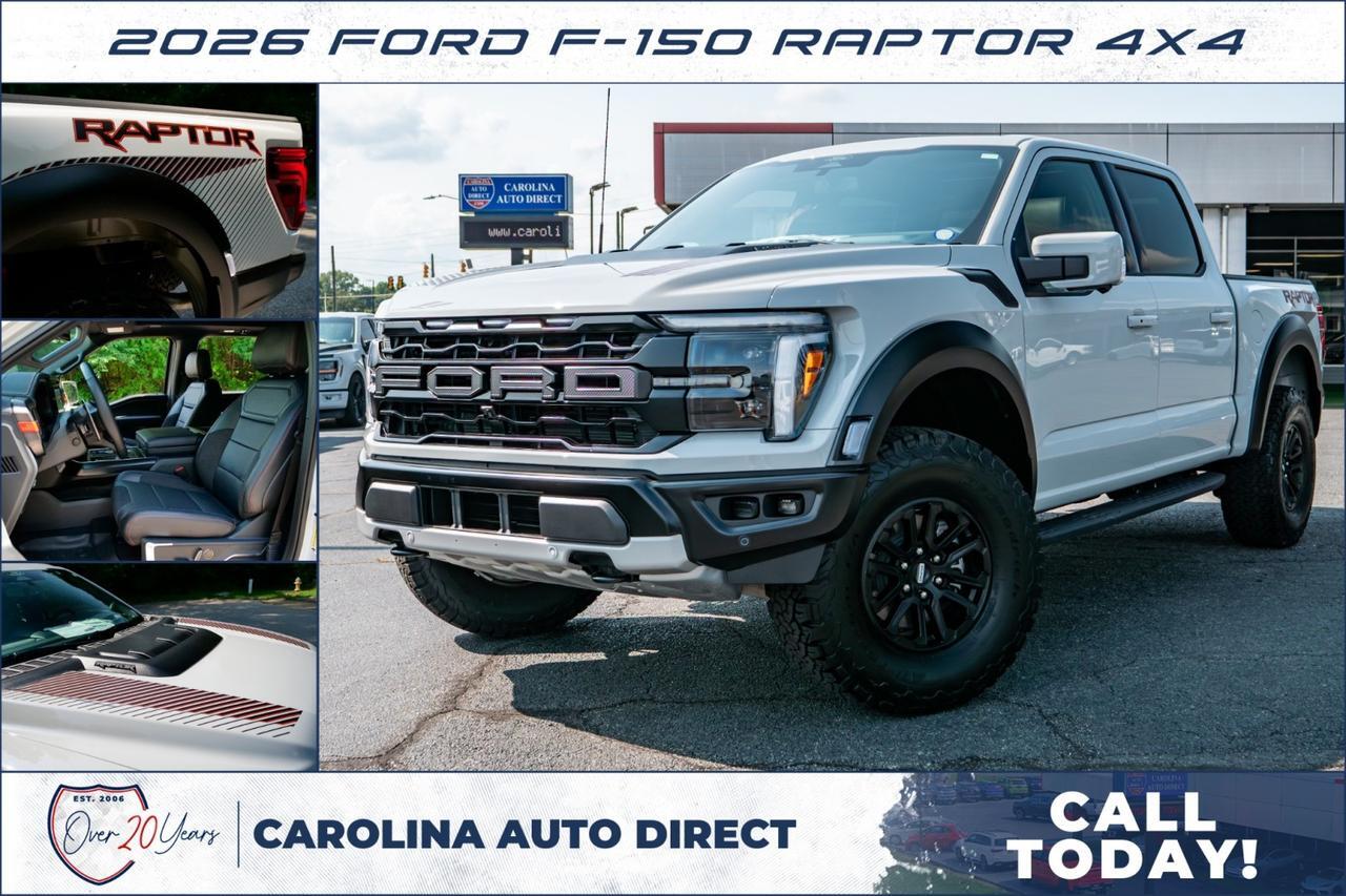 2026 Ford F-150 Raptor 4X4 / Live Valve Shocks / HO 3.5L V6!