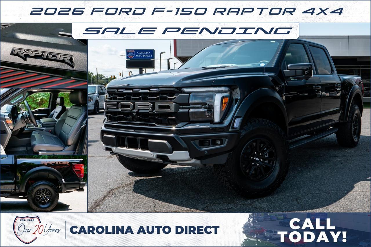 2026 Ford F-150 Raptor 4X4 / Pro Power Onboard / Live Valve Shocks!