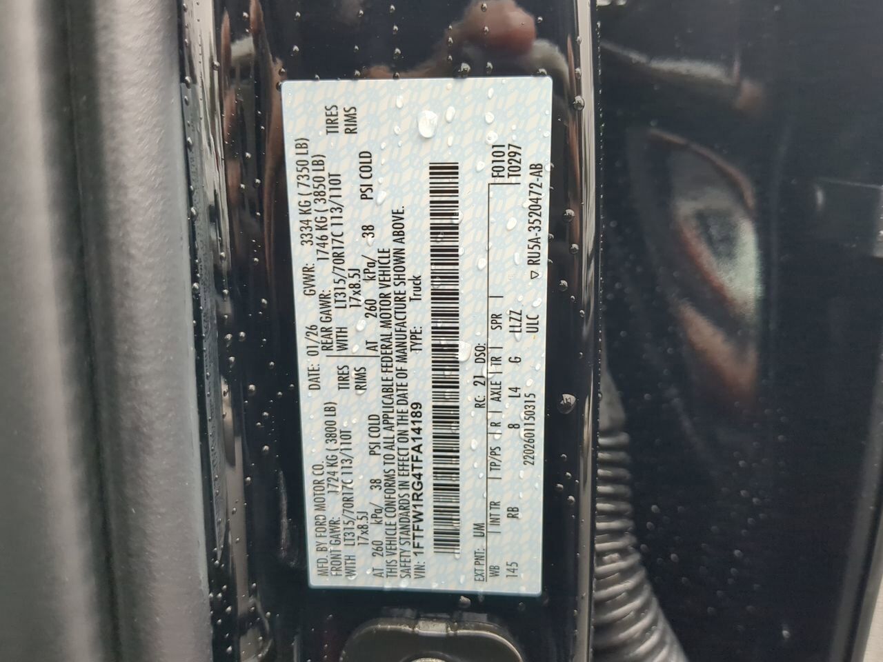 2026 Ford F-150 Raptor Winder GA