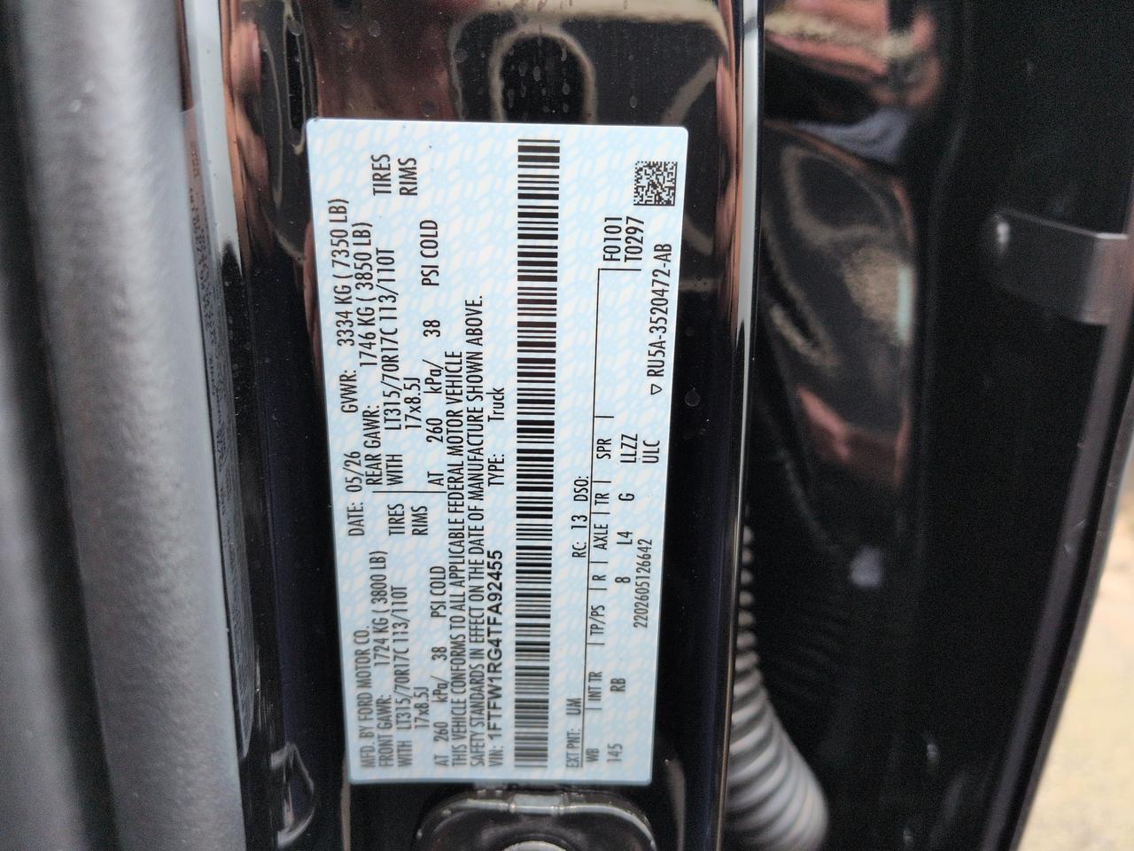 2026 Ford F-150 Raptor Winder GA