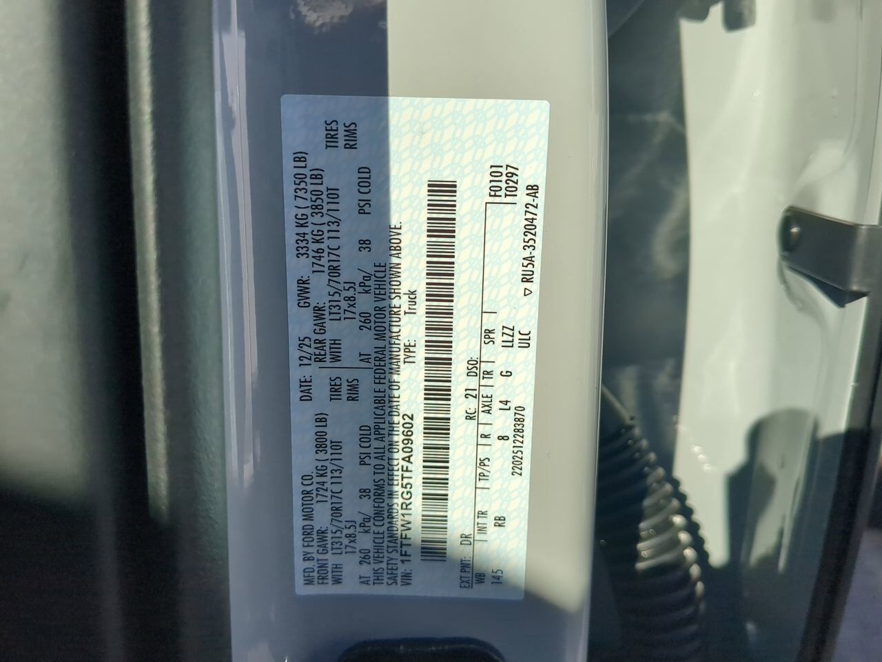 2026 Ford F-150 Raptor Winder GA