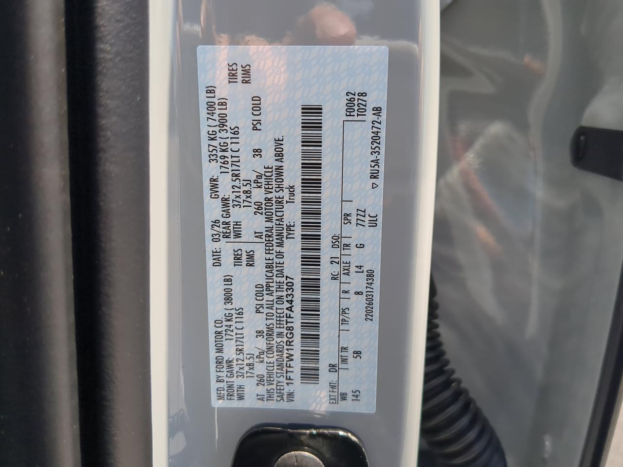 2026 Ford F-150 Raptor Winder GA