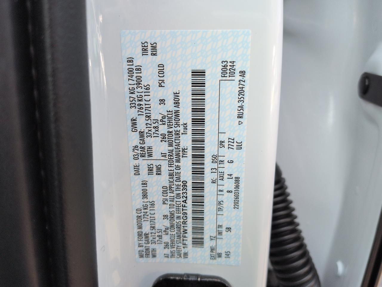 2026 Ford F-150 Raptor Winder GA