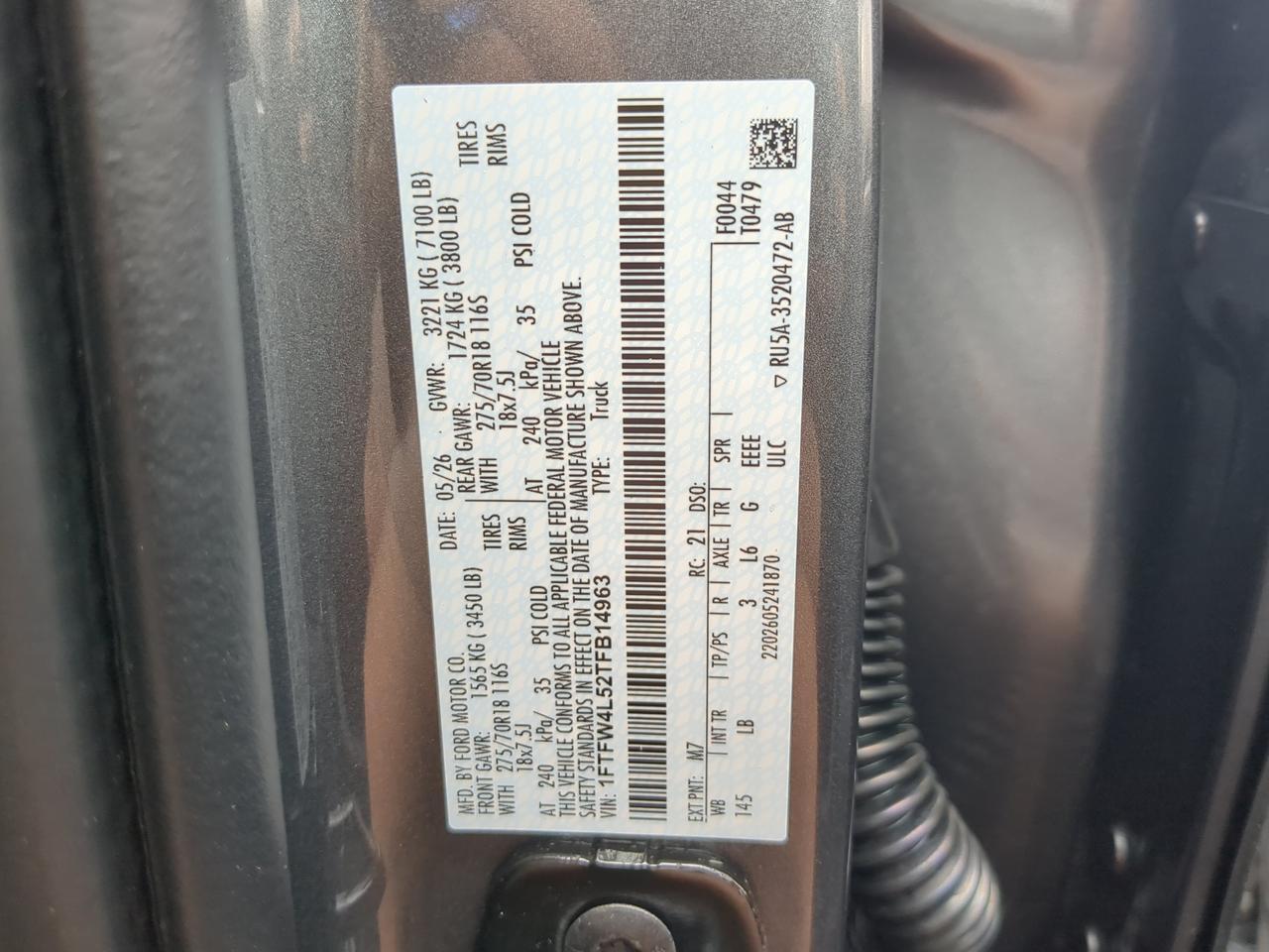 2026 Ford F-150 Tremor Appleton WI