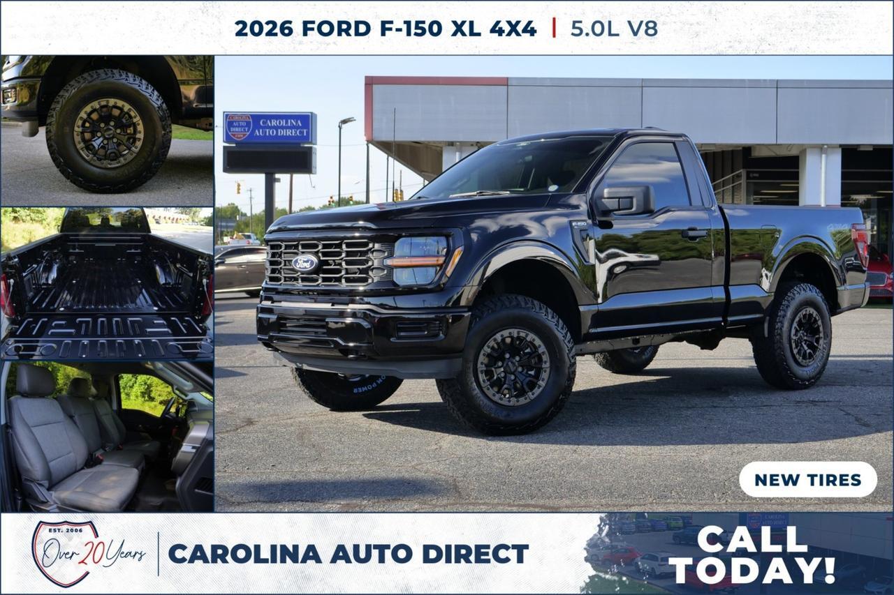 2026 Ford F-150 XL 4X4 / 5.0L V8 / Regular Cab / NEW TIRES!