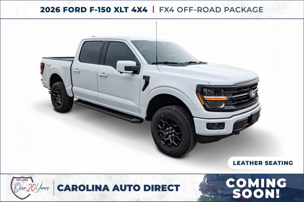 2026 Ford F-150 XLT 4X4 / Leather Seating / Coming Soon