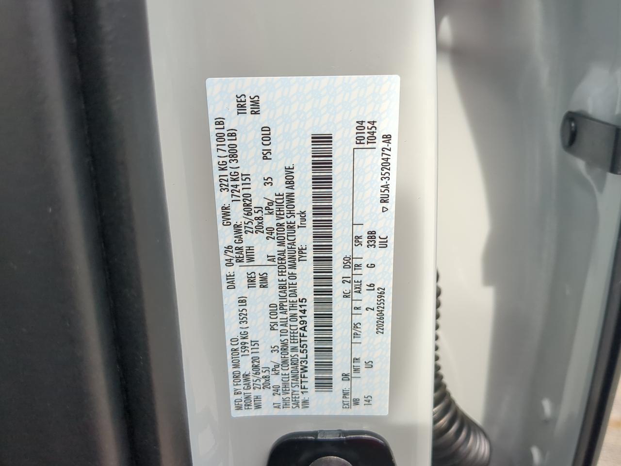 2026 Ford F-150 XLT Appleton WI