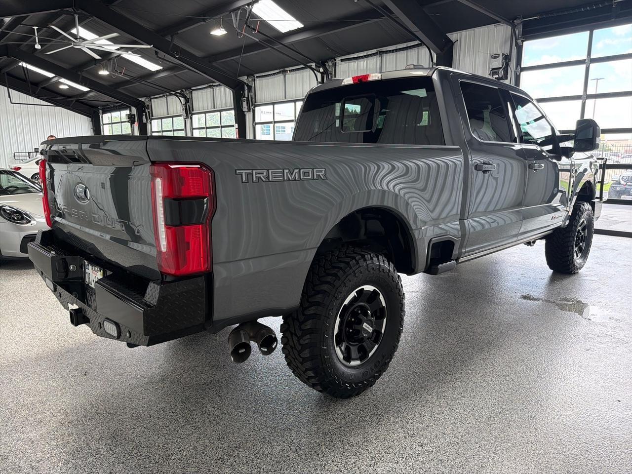 2026 Ford F-250 Lariat, H.O. Diesel, Tremor Pkg, Power Boards, Pano Roof, Premium Pkg, Leveled, Winch, Ranch Hands, Toyo M/Ts