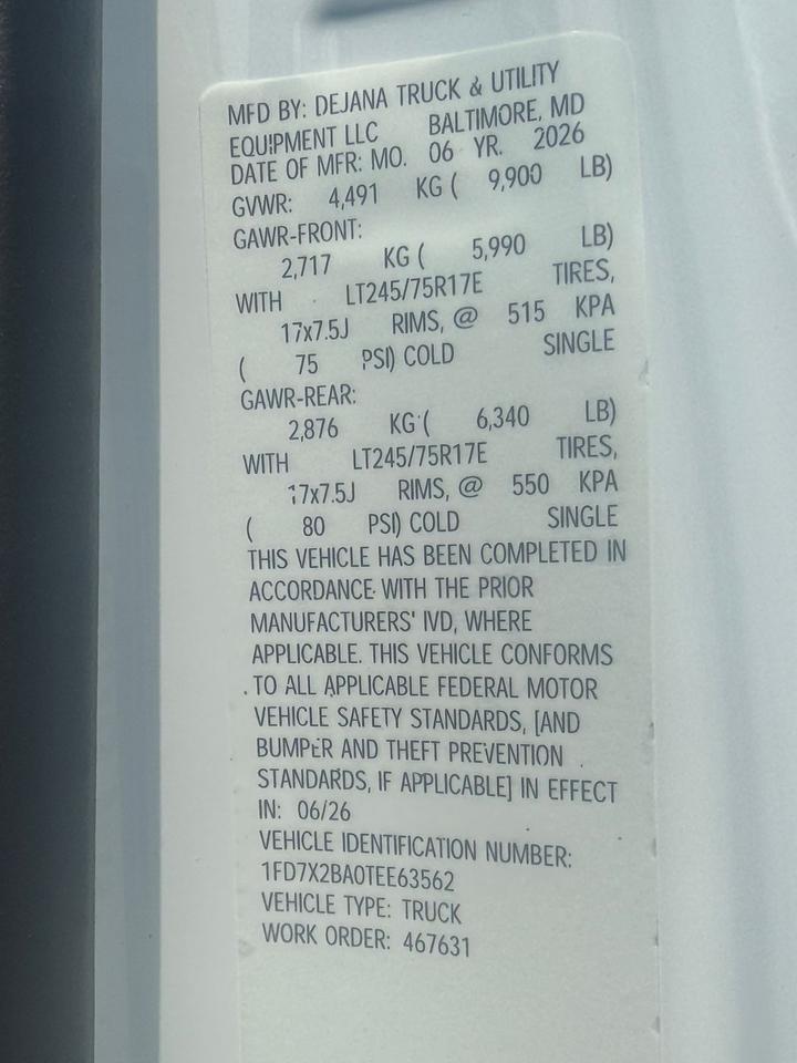 2026 Ford F-250SD XL Gaithersburg MD