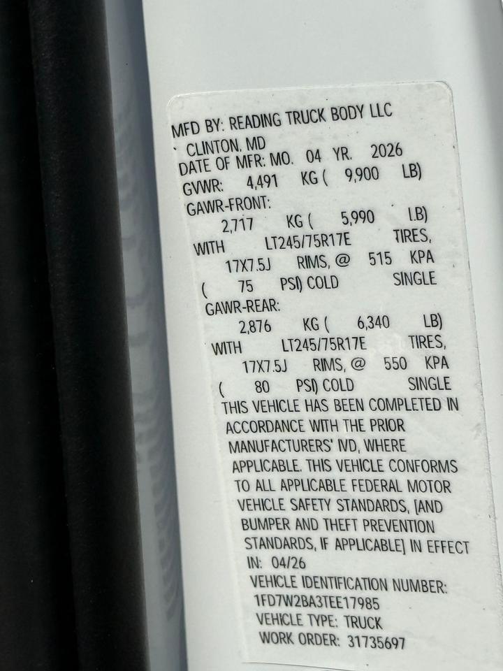 2026 Ford F-250SD Gaithersburg MD