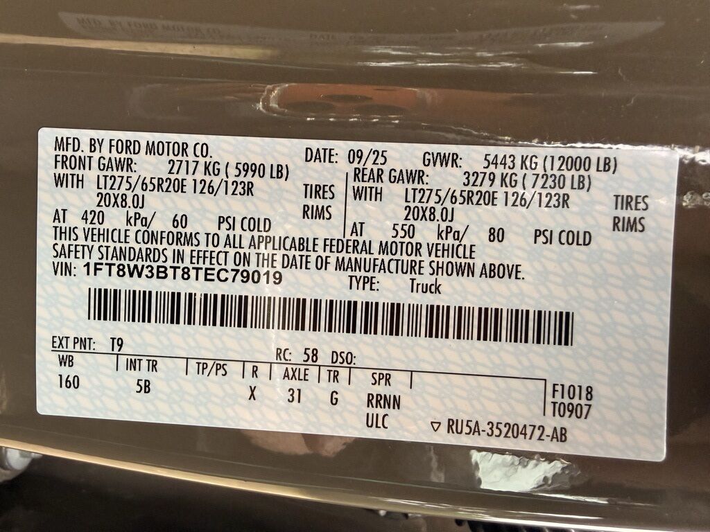 2026 Ford F-350 Super Duty 4x4 Crew Cab Lariat SRW Minocqua WI