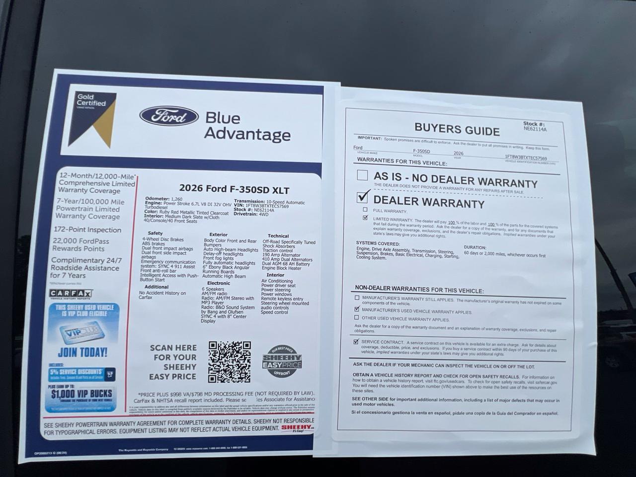 2026 Ford F-350SD XLT Richmond VA