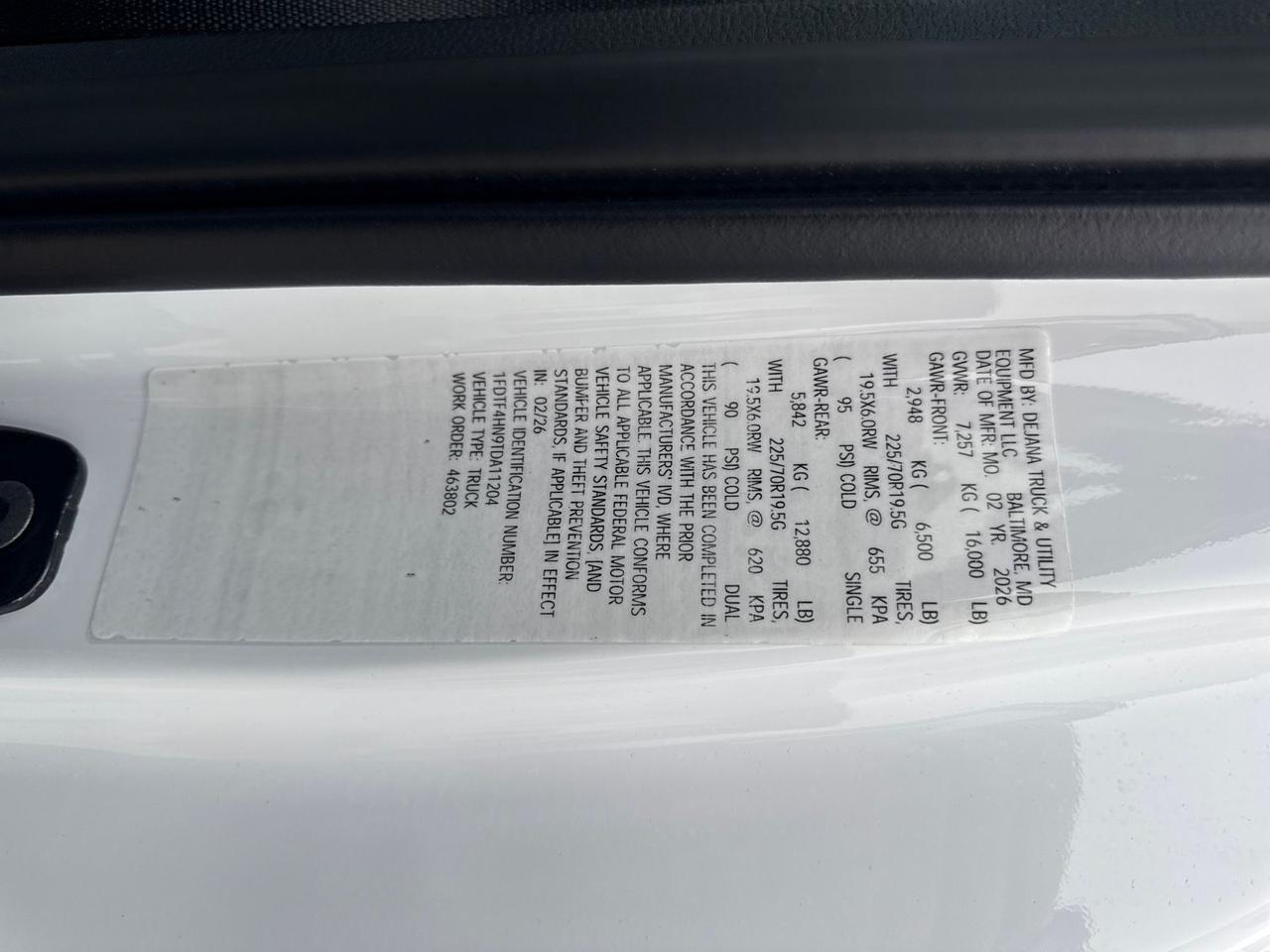 2026 Ford F-450SD XL Gaithersburg MD