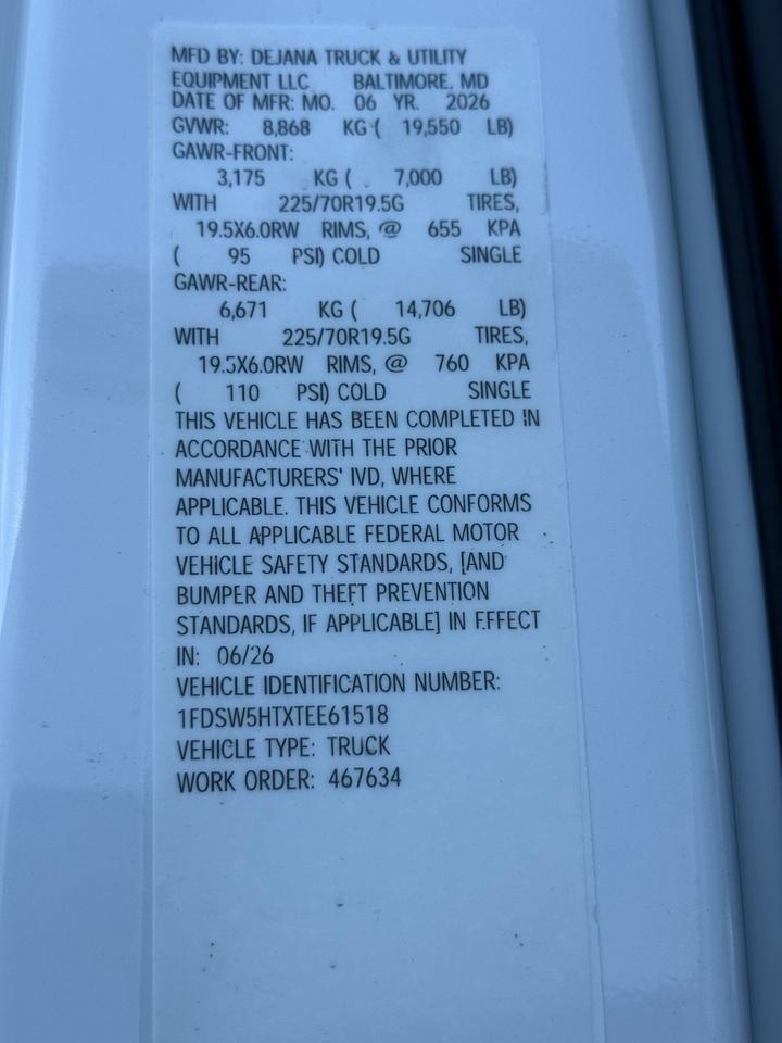 2026 Ford F-550SD XL Gaithersburg MD