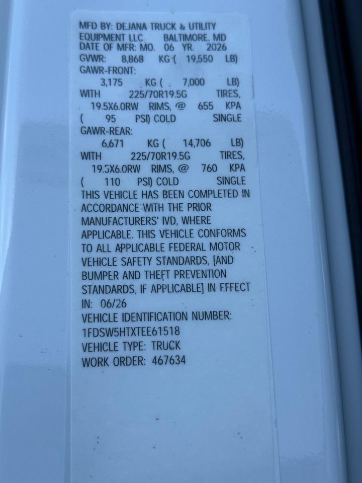 2026 Ford F-550SD XL Gaithersburg MD