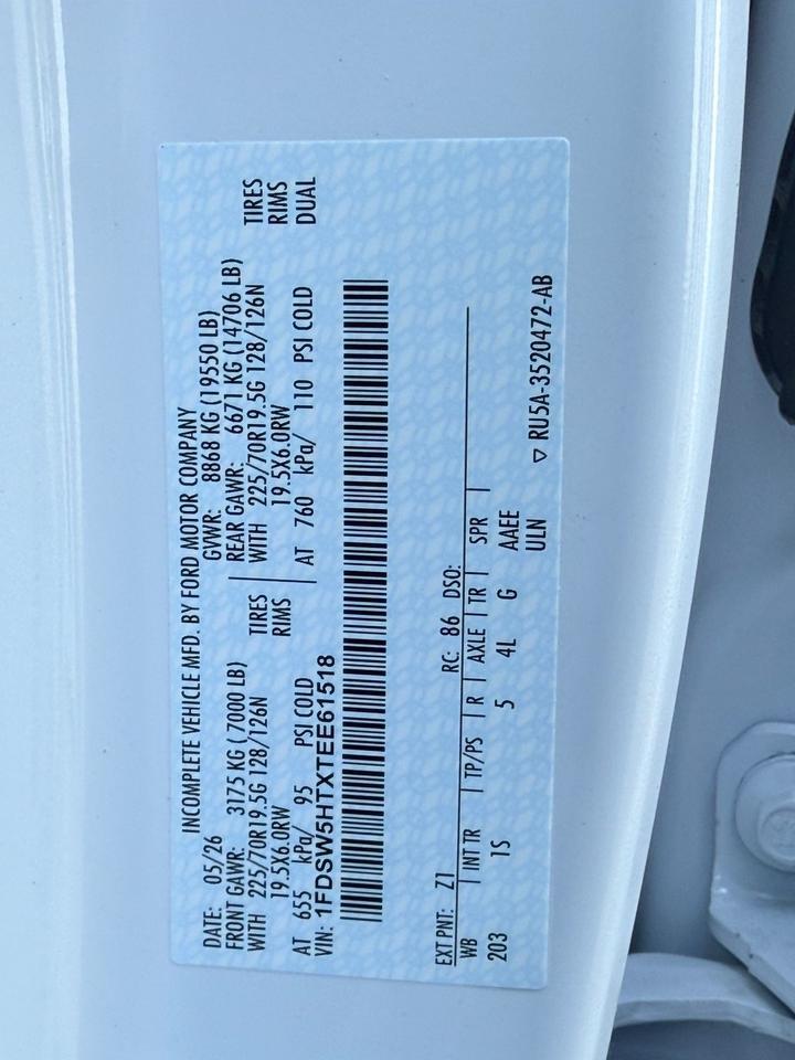 2026 Ford F-550SD XL Gaithersburg MD
