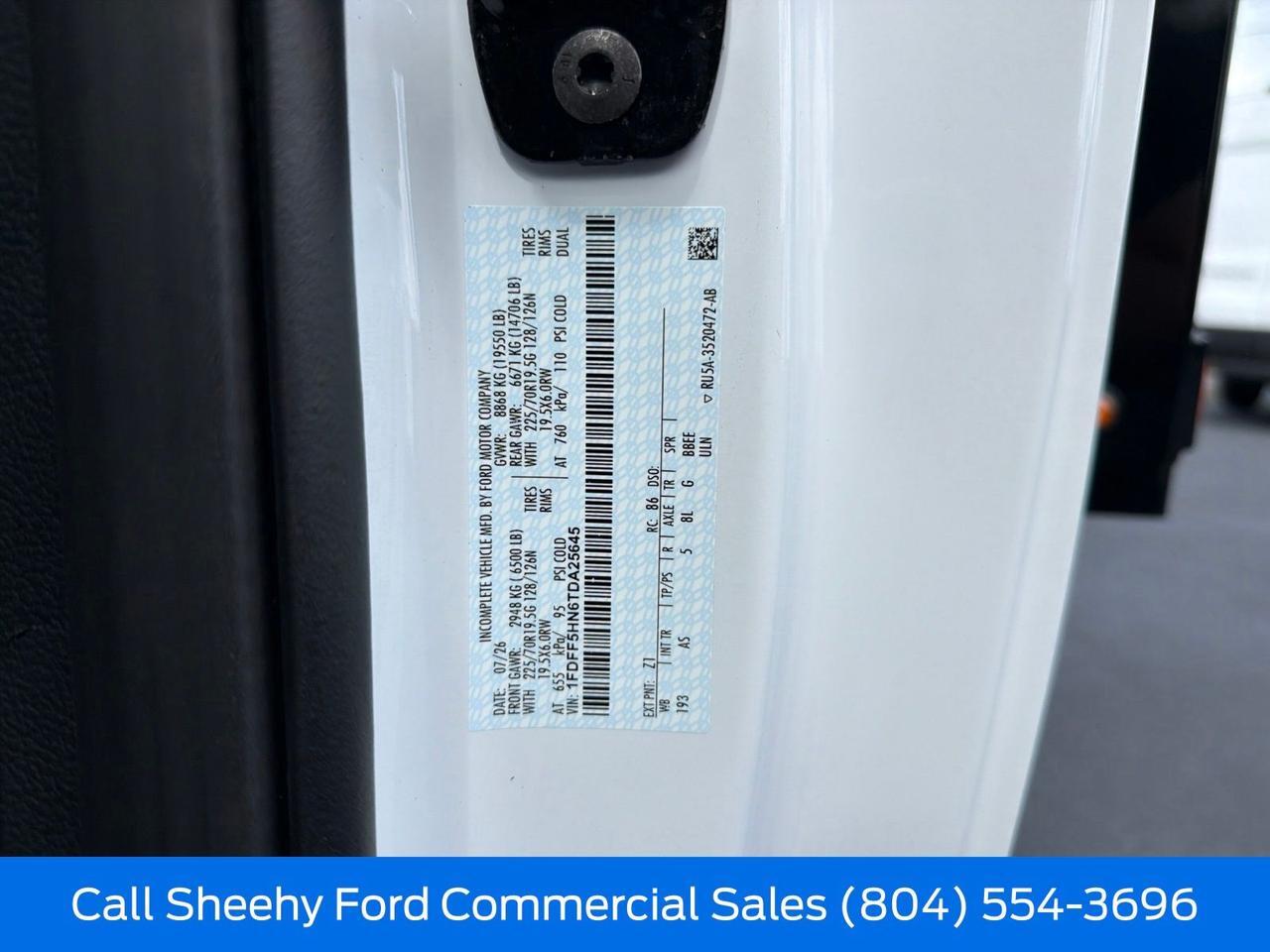 2026 Ford F-550SD XL Richmond VA