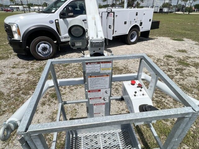 2026 Ford F-550XL 4X4 Dur-A-Lift DCP-36TS 41&apos; Cable Placer Cable Puller Bucket Truck Homestead FL