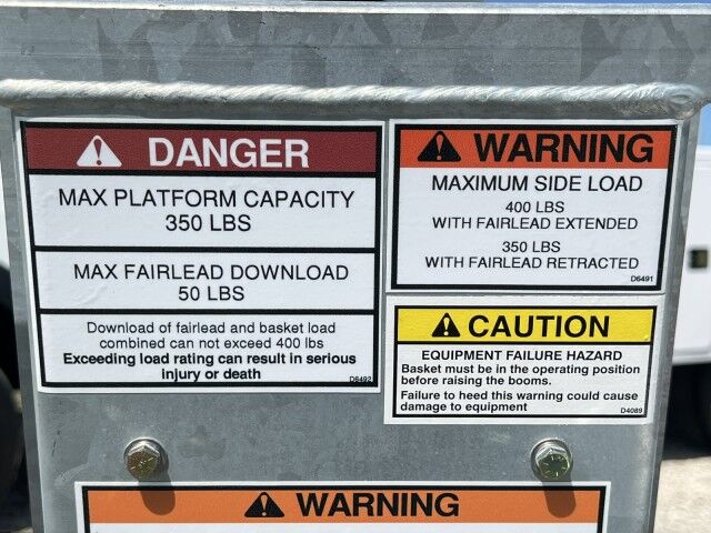 2026 Ford F-550XL 4X4 Dur-A-Lift DCP-36TS 41&apos; Cable Placer Cable Puller Bucket Truck Homestead FL