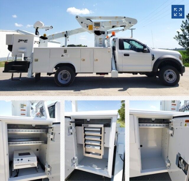 2026 Ford F-550XL Dur-A-Lift DPM2-40DU 47' Working Height Material Handling Bucket Truck