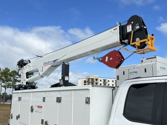 2026 Ford F-550XL Extended Cab Mechanic Service Truck with Stellar 8630 Telescopic Crane and A3 Homestead FL