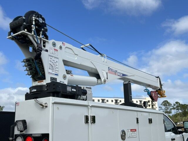 2026 Ford F-550XL Extended Cab Mechanic Service Truck with Stellar 8630 Telescopic Crane and A3 Homestead FL