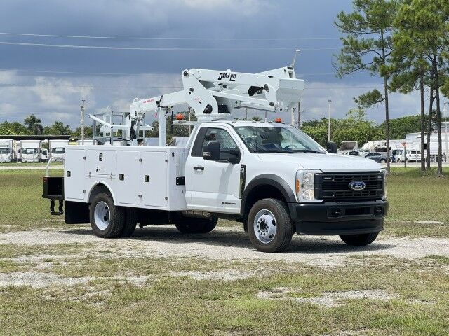 2026 Ford F-600XL Dur-A-Lift DCP-36TS 41' Cable Placer Cable Puller Bucket Truck Homestead FL