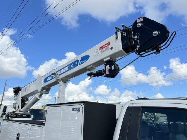2026 Ford F-600XL Mechanic Service Utility Truck with 7,000 lbs. HC 7X Auto Crane Miami FL