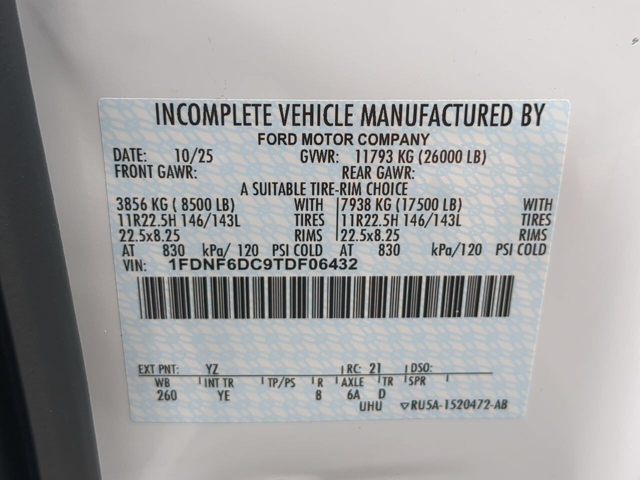 2026 Ford F650 Box Truck Appleton WI
