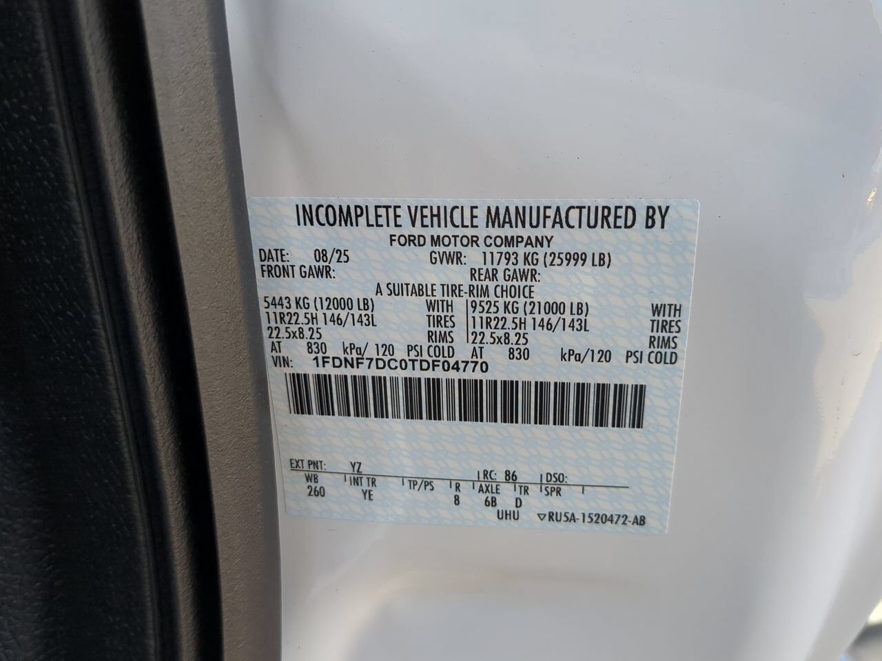 2026 Ford F750 Box Truck Appleton WI
