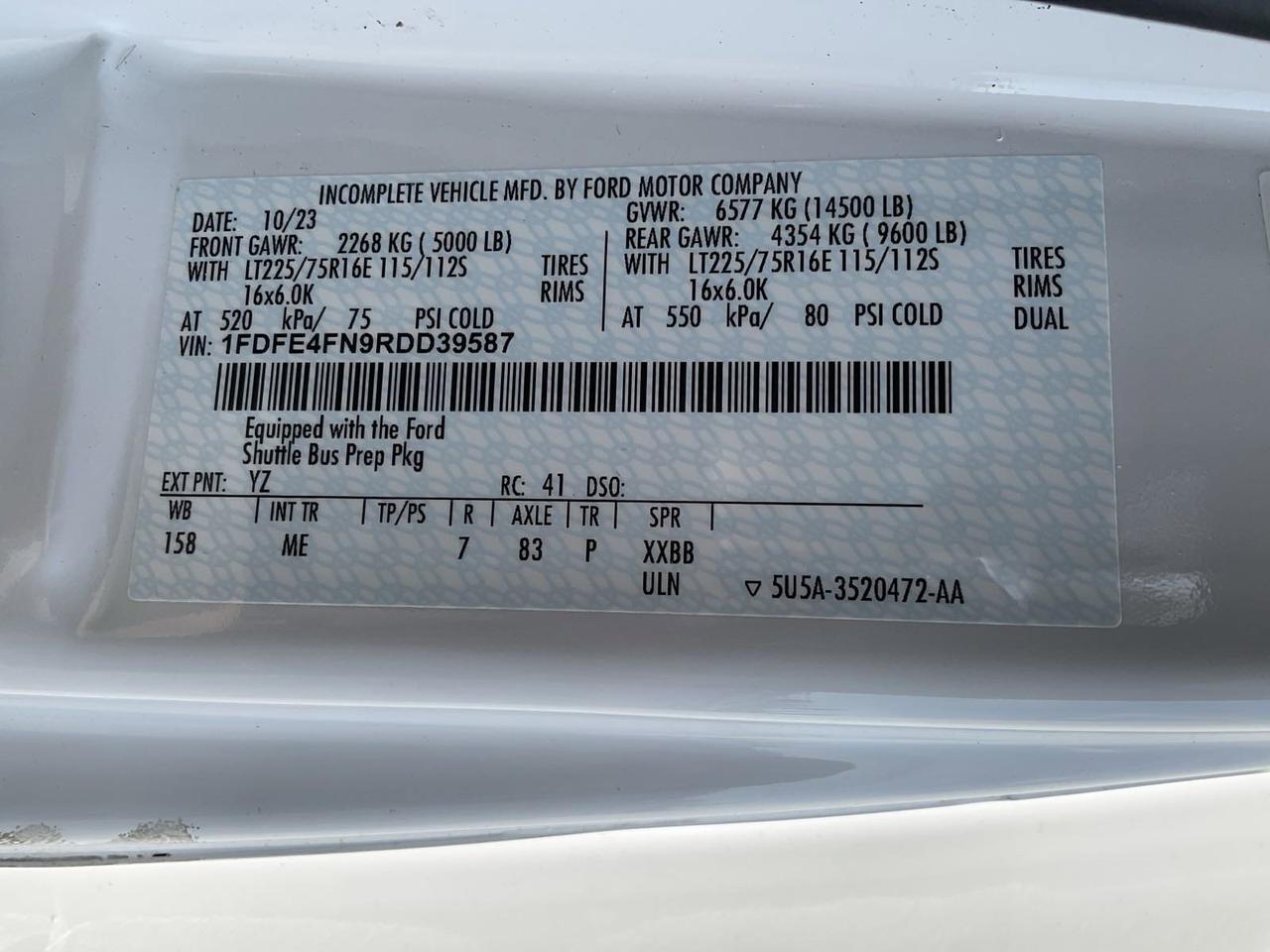 2026 Ford HLE HLE COACH Johnstown NY