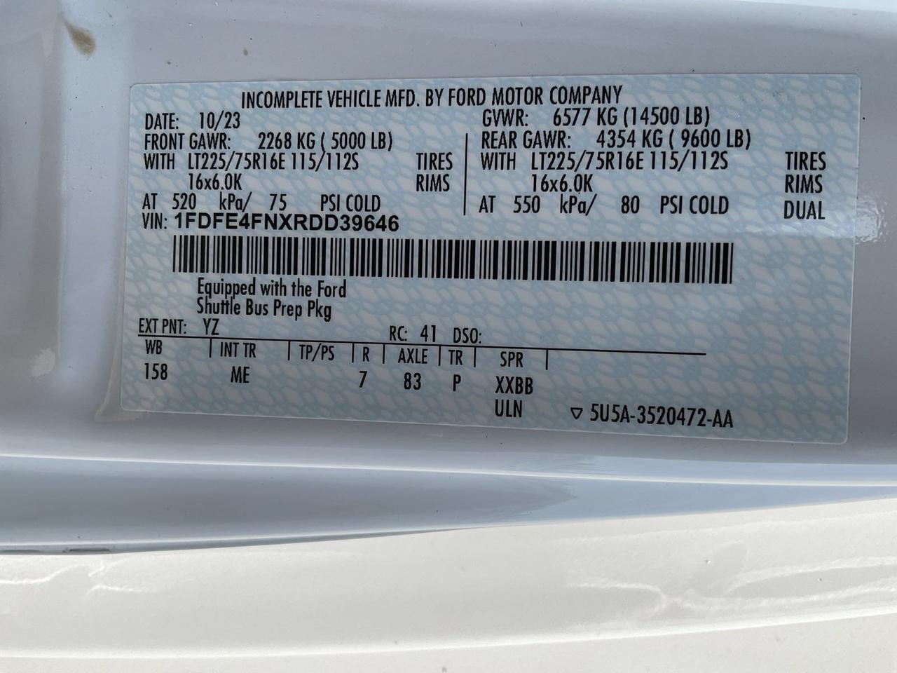 2026 Ford HLE HLE COACH Johnstown NY