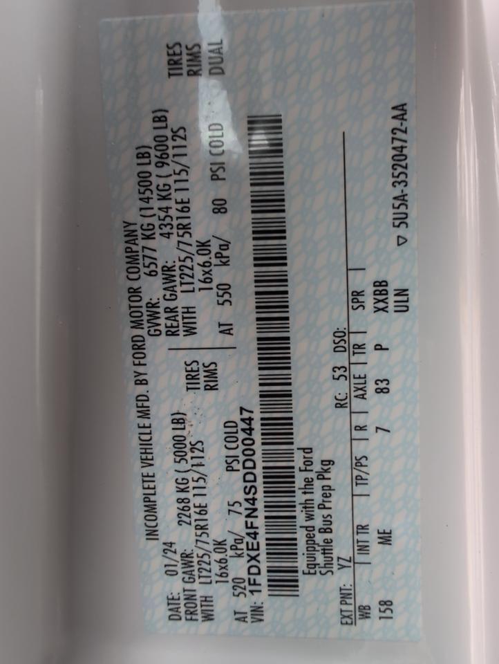 2026 Ford HLE HLE COACH Johnstown NY