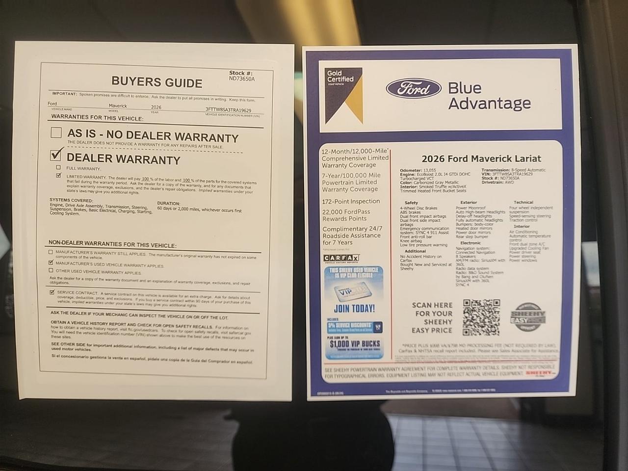 2026 Ford Maverick Lariat Richmond VA