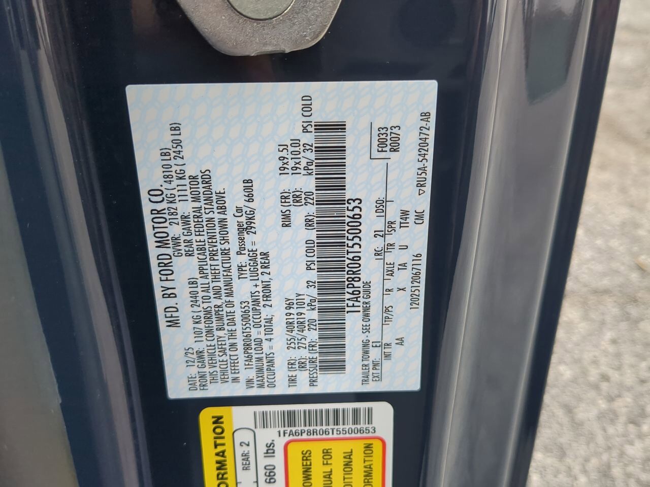 2026 Ford Mustang Dark Horse Winder GA