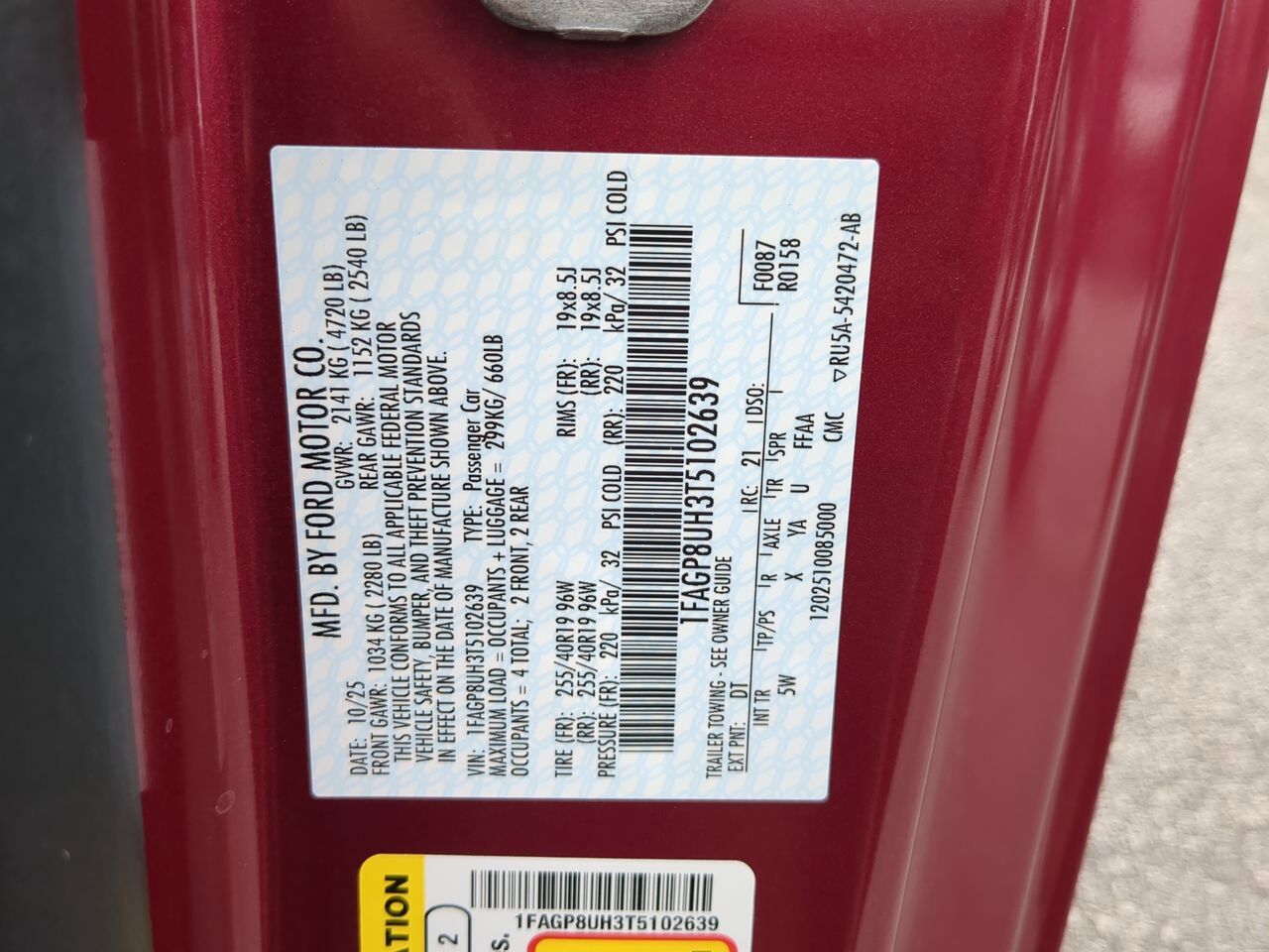 2026 Ford Mustang EcoBoost Premium Winder GA