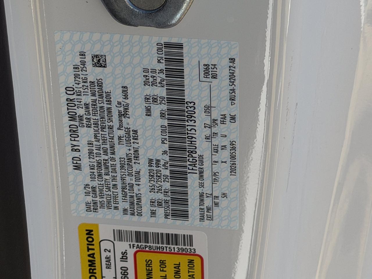 2026 Ford Mustang EcoBoost Premium Springfield VA