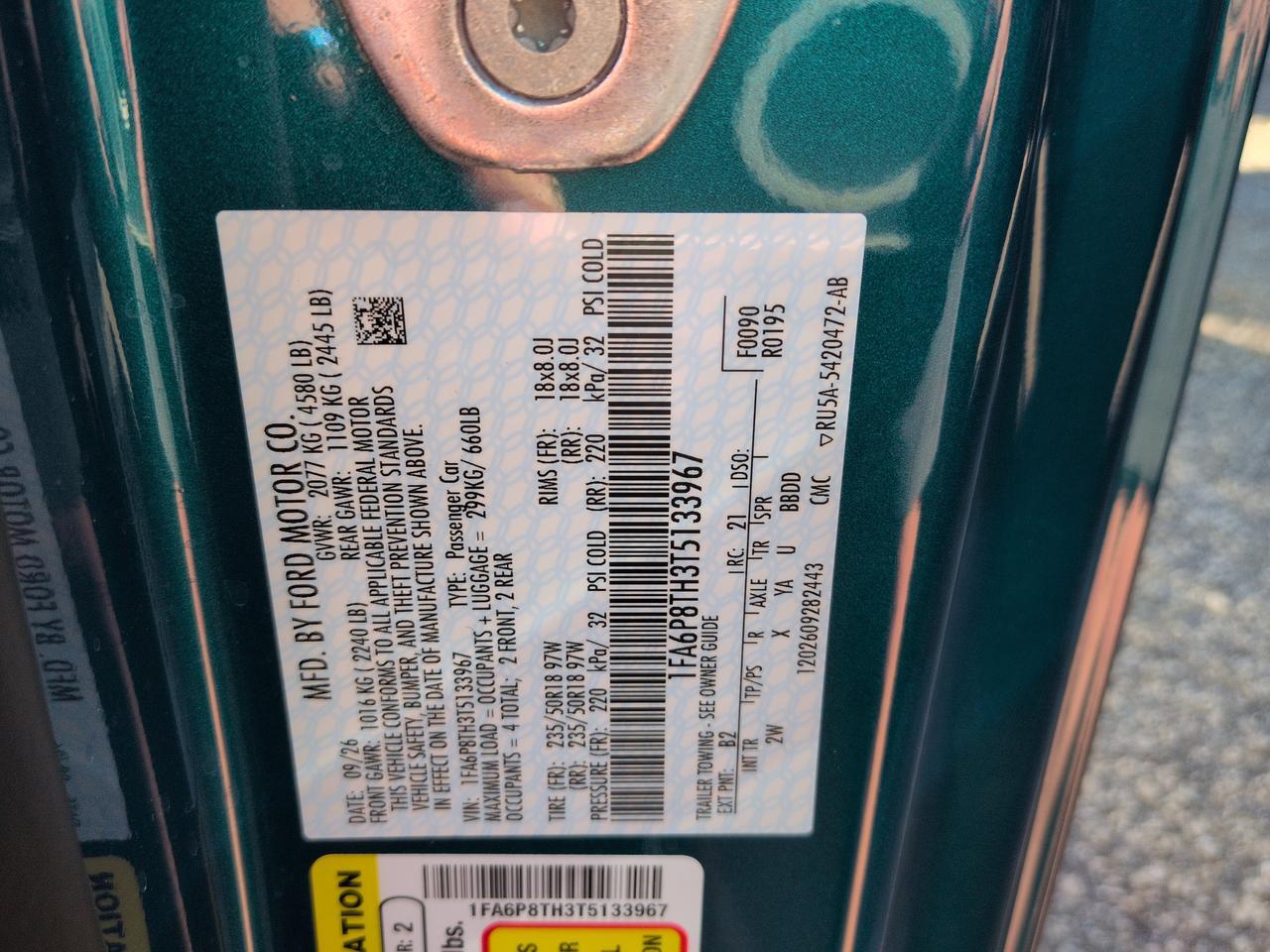 2026 Ford Mustang EcoBoost Winder GA