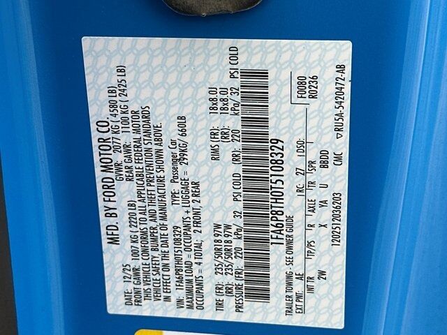 2026 Ford Mustang EcoBoost Springfield VA