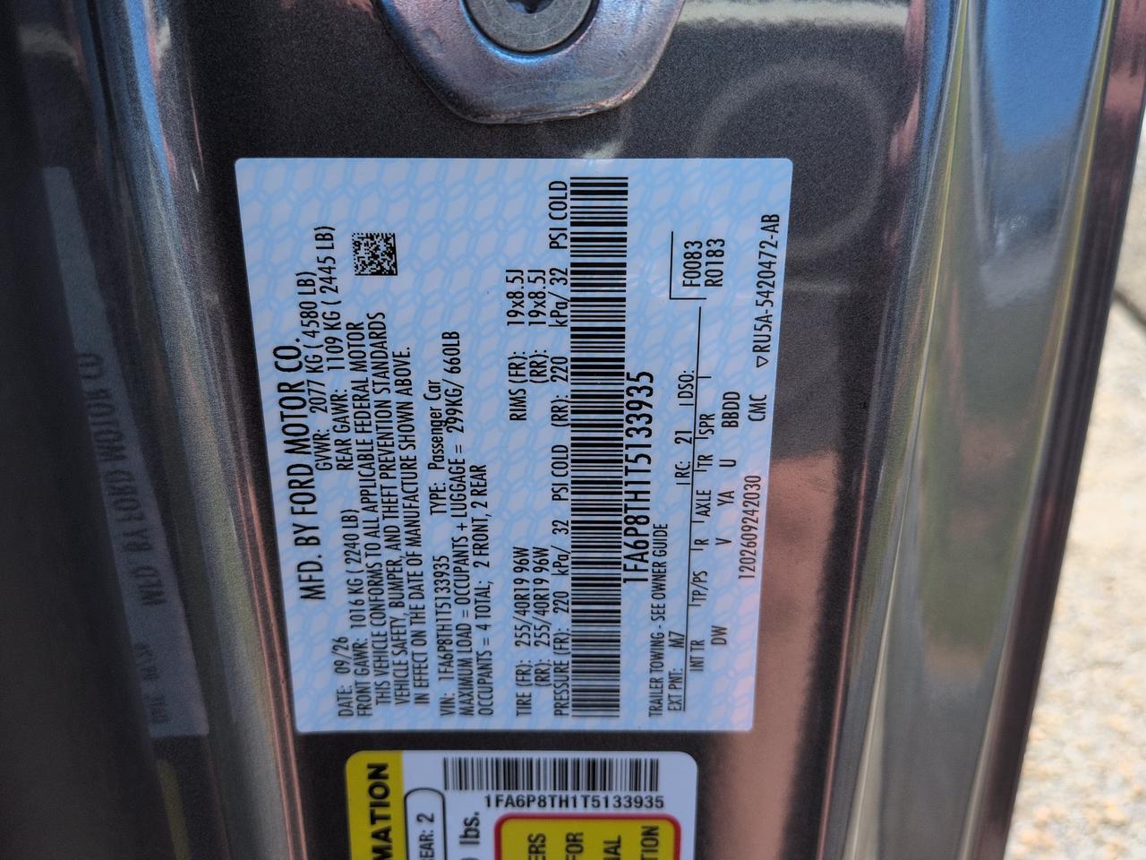 2026 Ford Mustang Ecoboost Winder GA