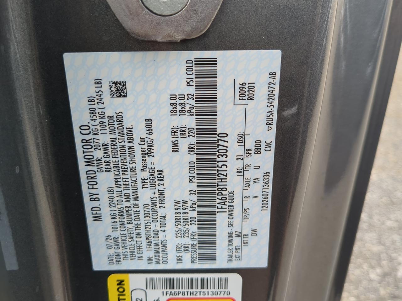 2026 Ford Mustang Ecoboost Winder GA