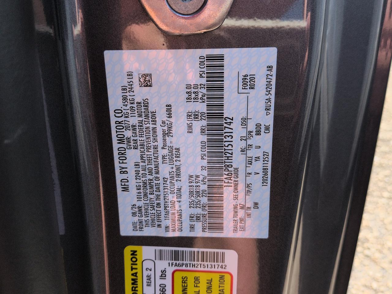 2026 Ford Mustang Ecoboost Winder GA