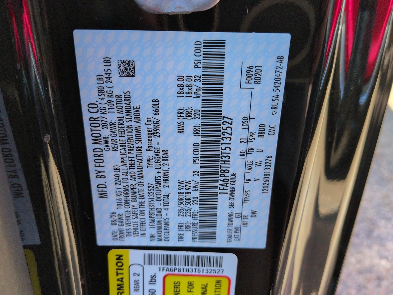 2026 Ford Mustang Ecoboost Winder GA
