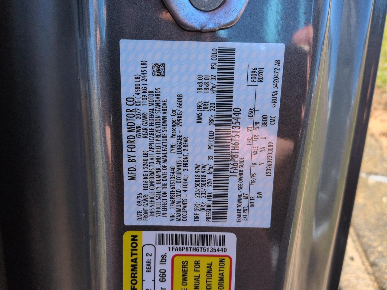 2026 Ford Mustang Ecoboost Winder GA