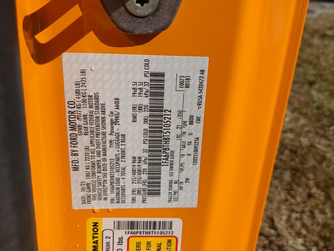 2026 Ford Mustang Ecoboost Winder GA