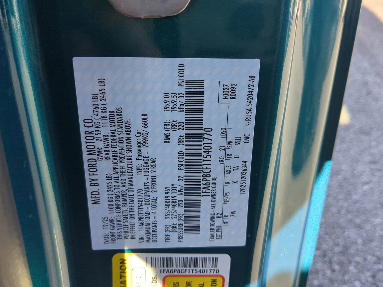 2026 Ford Mustang GT Premium Winder GA