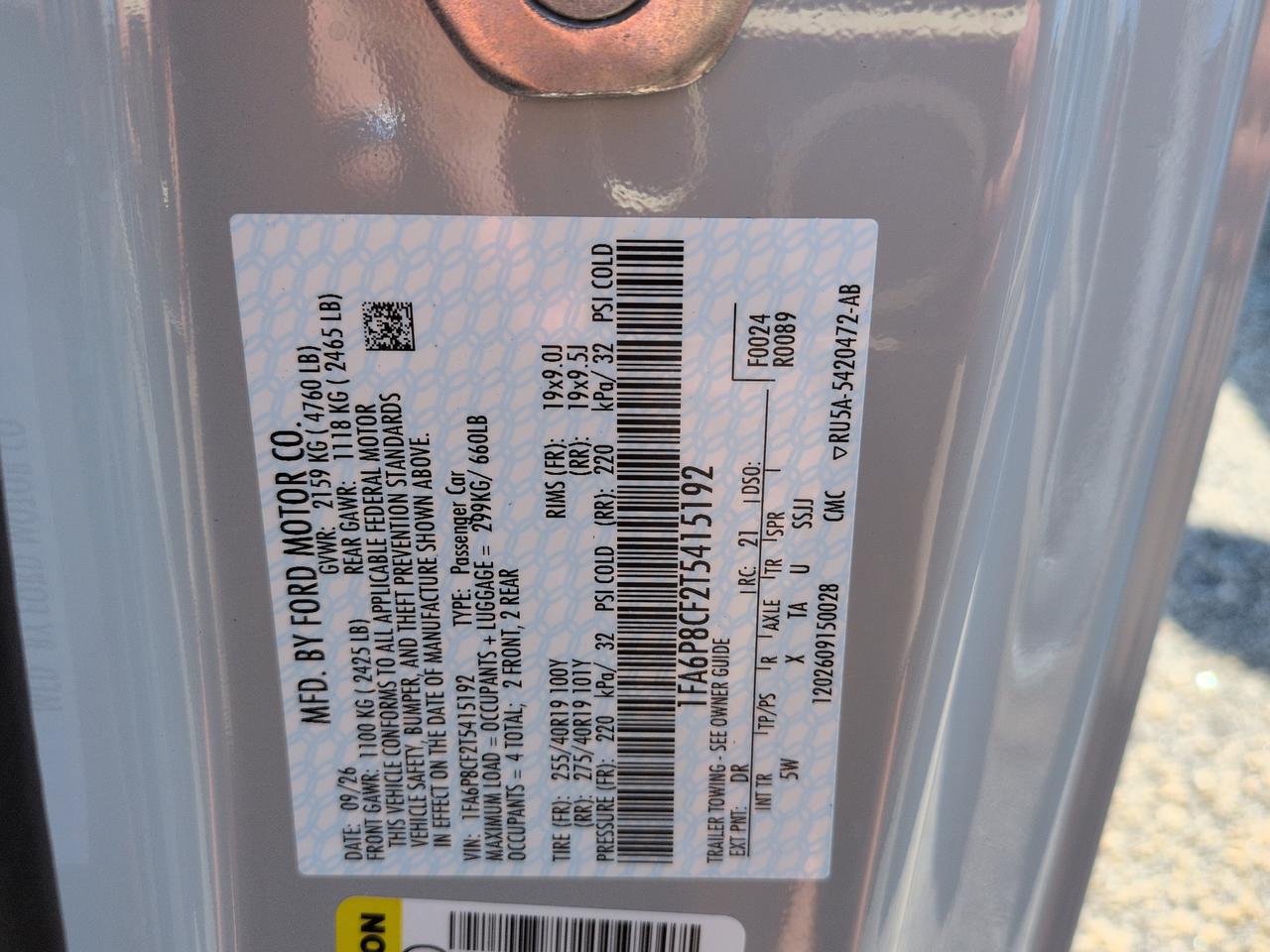 2026 Ford Mustang GT Premium Winder GA