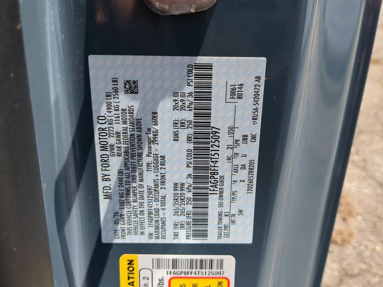 2026 Ford Mustang GT Premium Winder GA