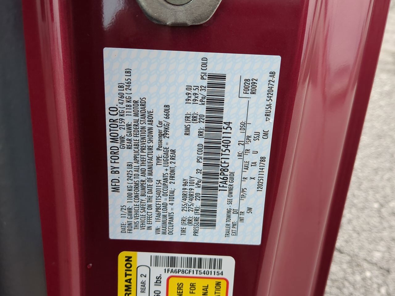 2026 Ford Mustang Premium Winder GA