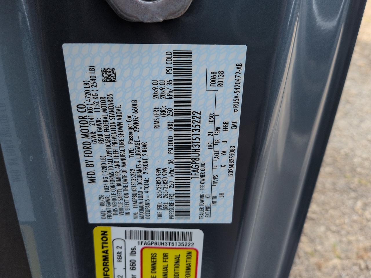 2026 Ford Mustang Premium Winder GA